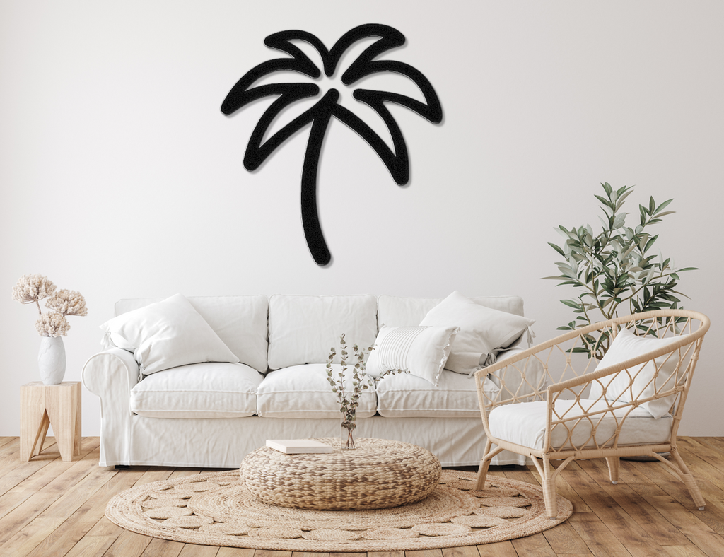 Palm Tree Metal Wall Art