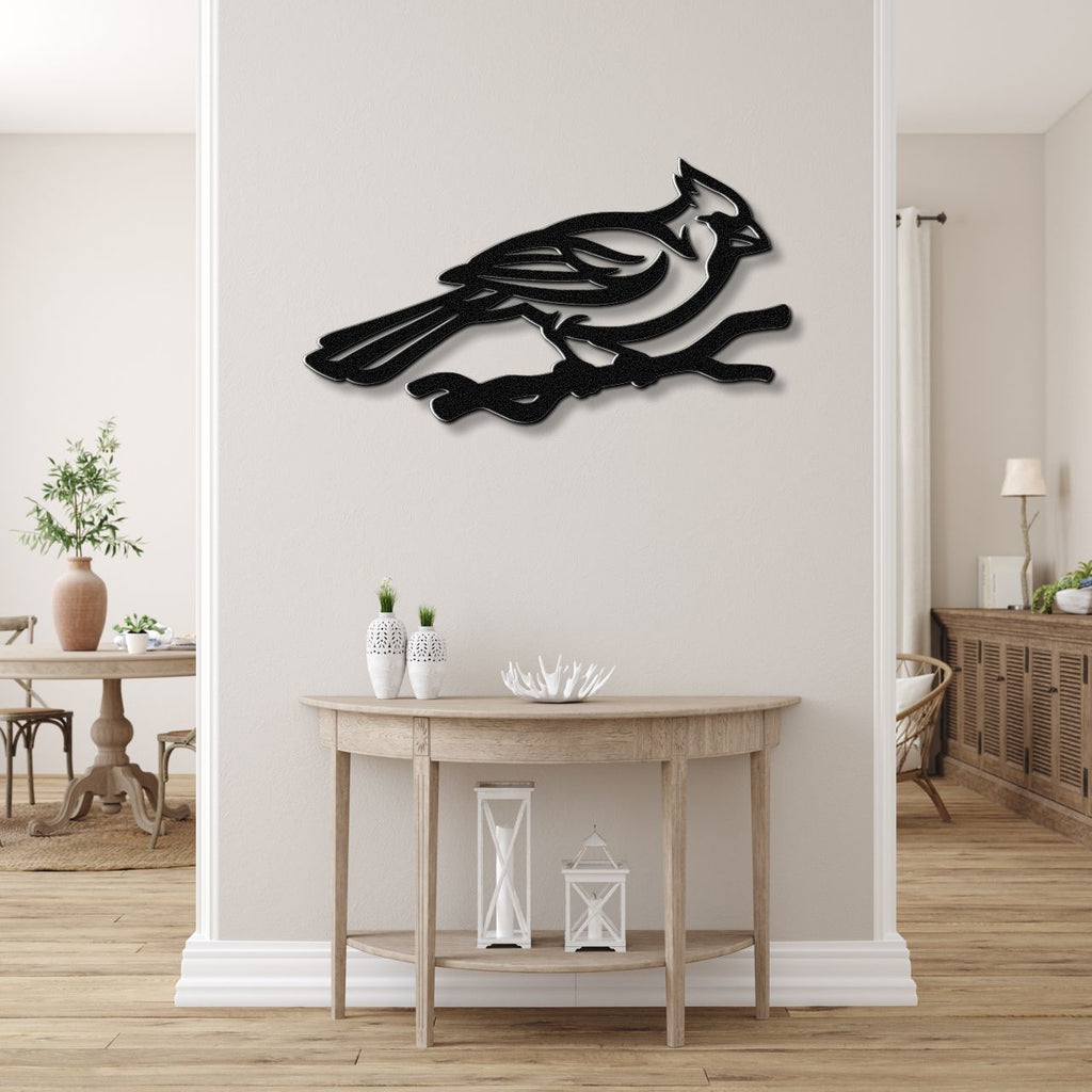 Cardinal Metal Wall Art