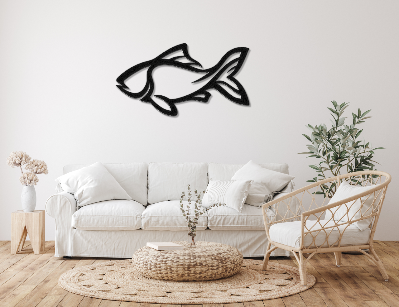 Fish Metal Wall Art