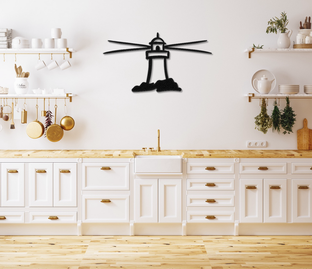 Lighthouse Metal Wall Art