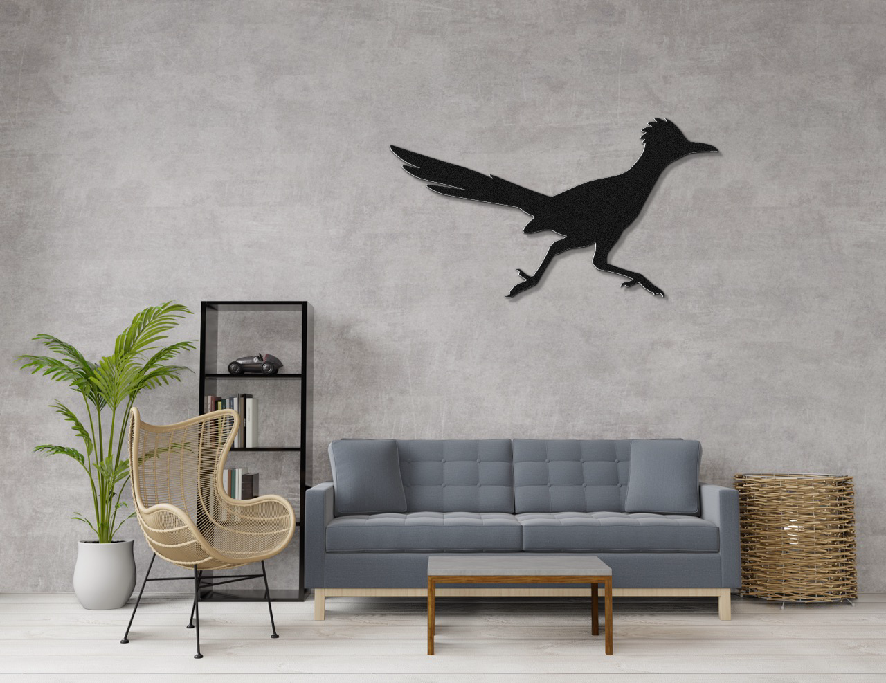 Roadrunner Metal Wall Art
