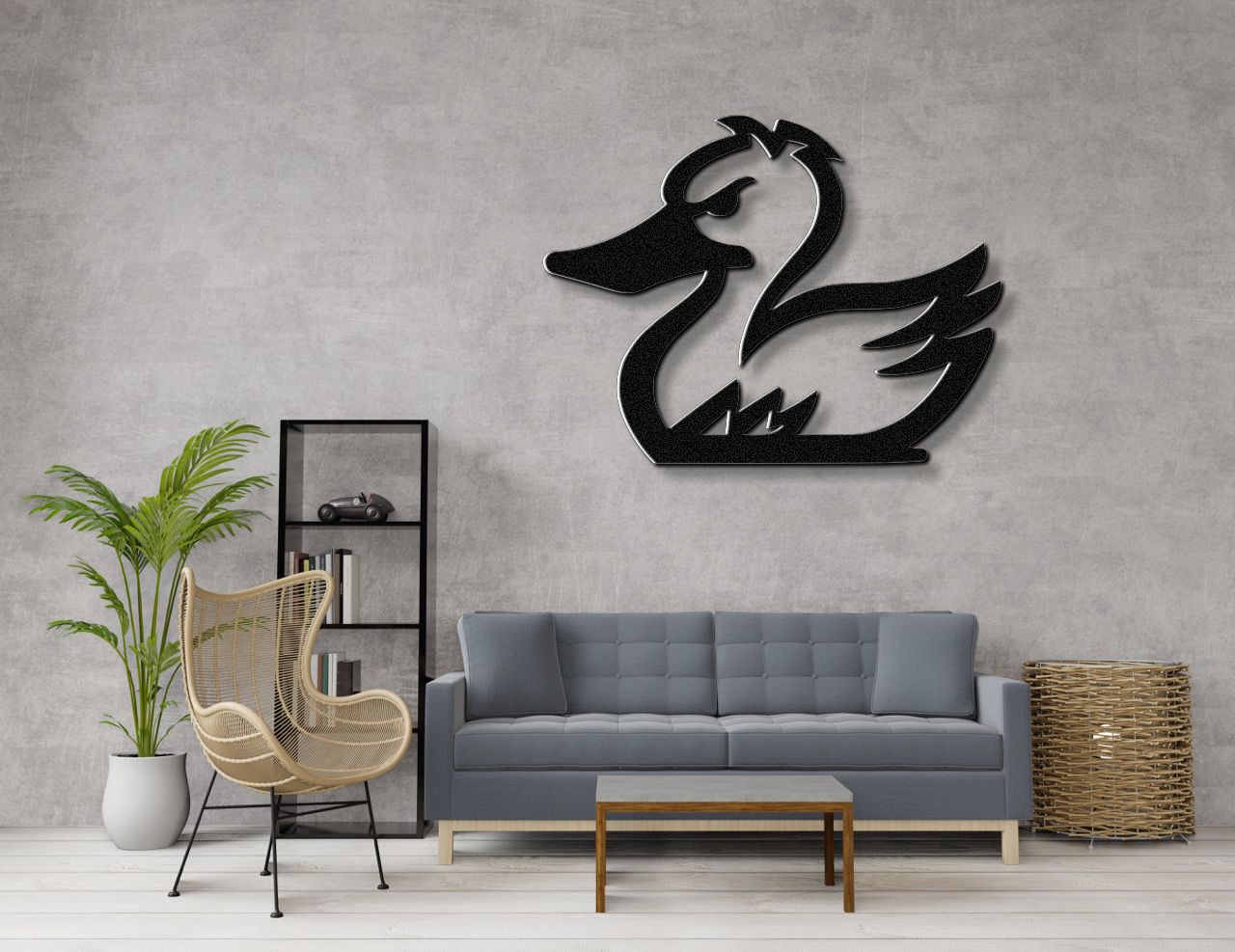Duck Metal Wall Art