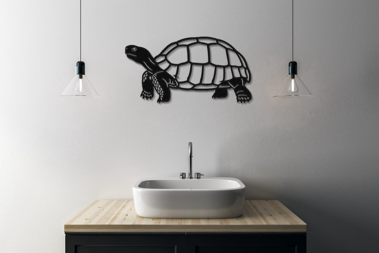 Tortoise Metal Wall Art