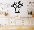 Prickly Pear Cactus Metal Wall Art