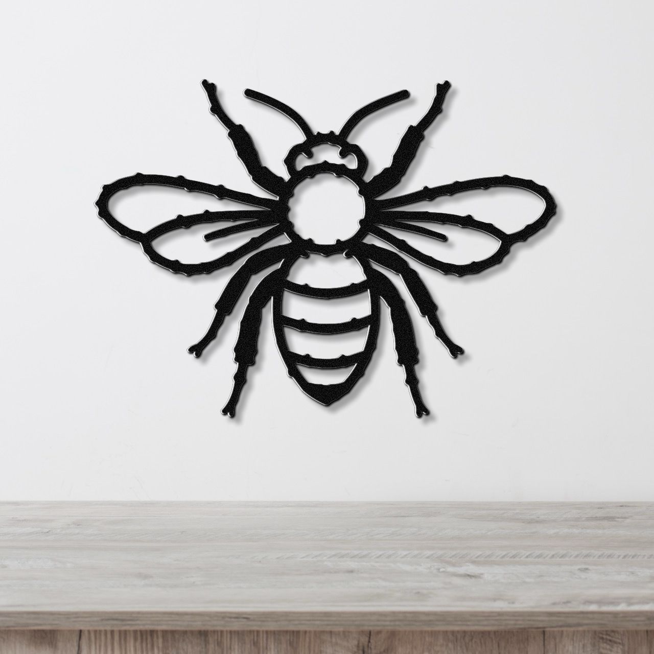 Bee Metal Wall Art