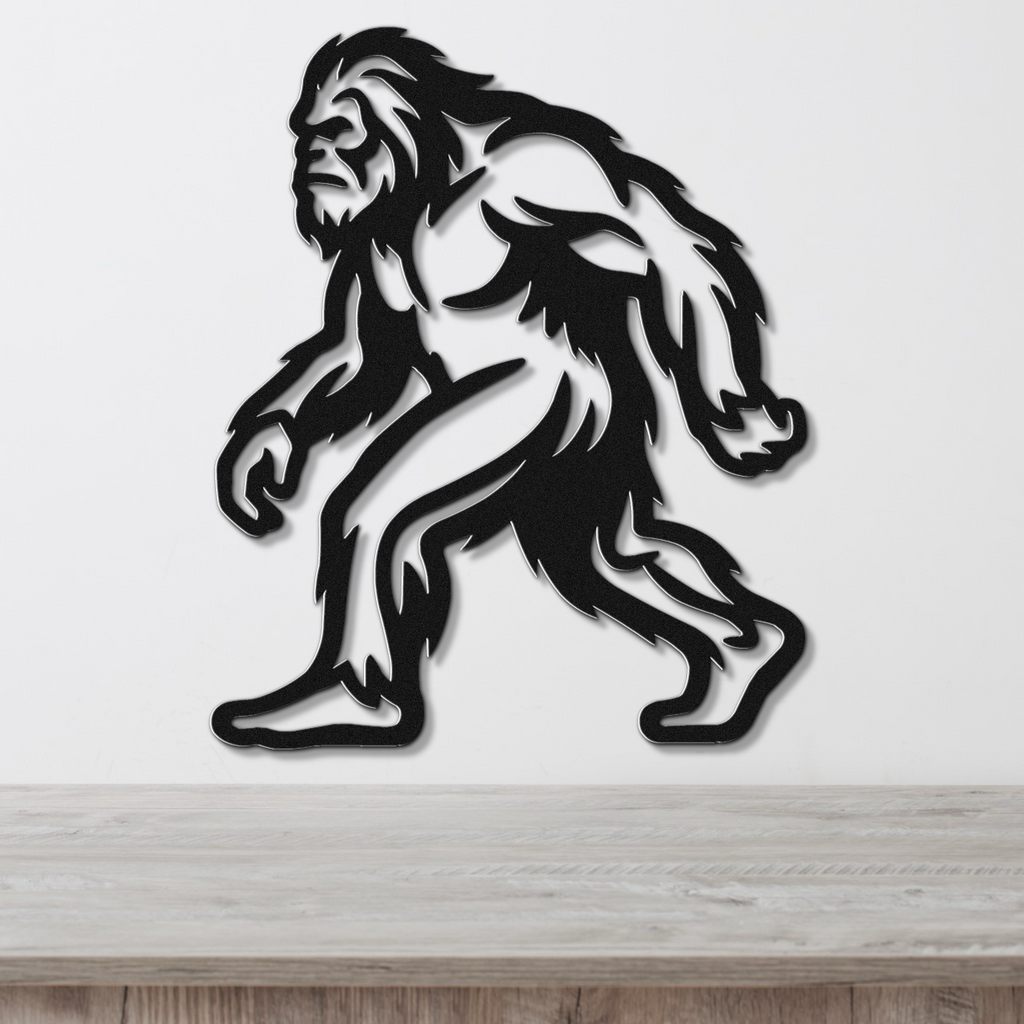 Bigfoot Metal Wall Art