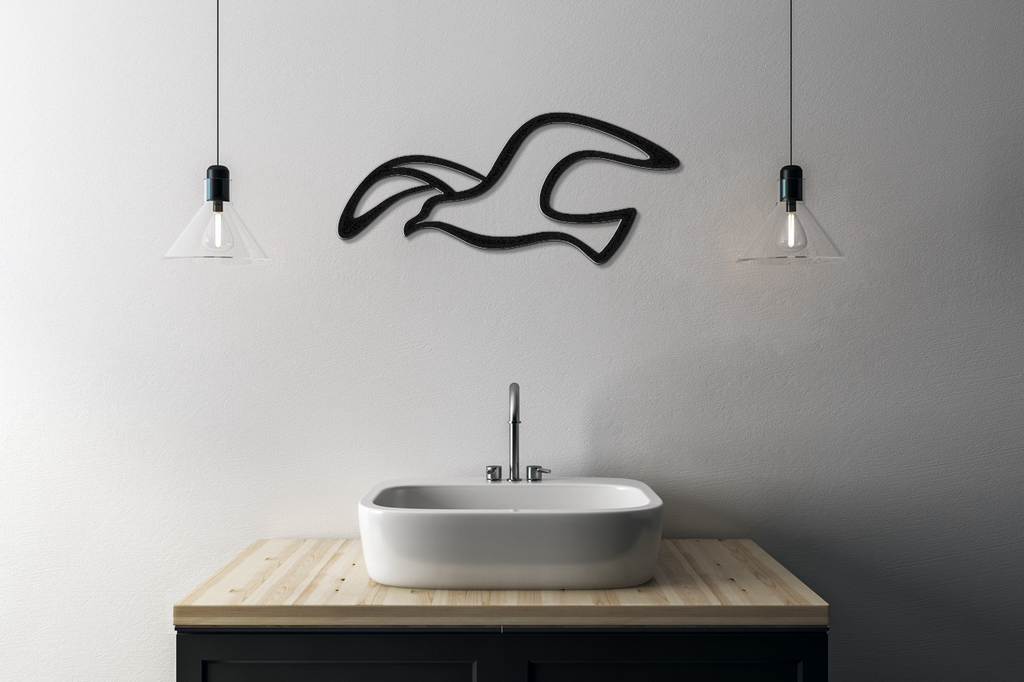 Seagull Metal Wall Art