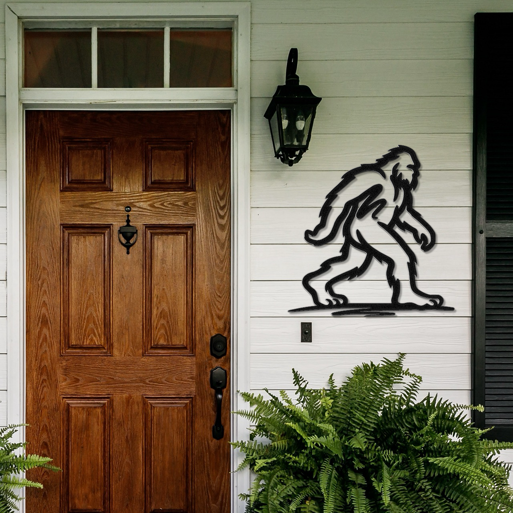 Bigfoot Metal Wall Art