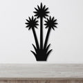 Blooming Yucca Metal Wall Art