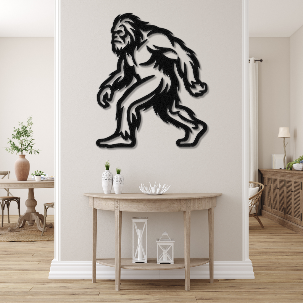 Bigfoot Metal Wall Art