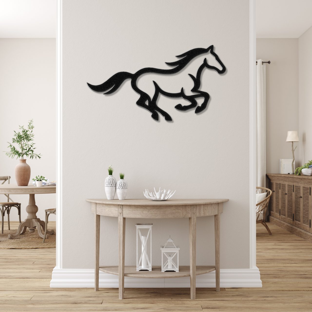 Horse Metal Wall Art