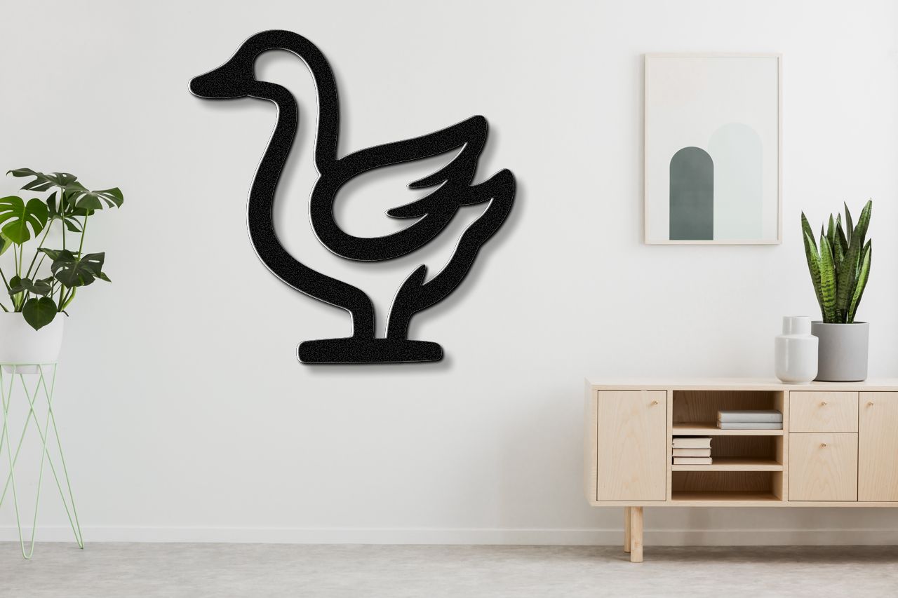 Goose Metal Wall Art