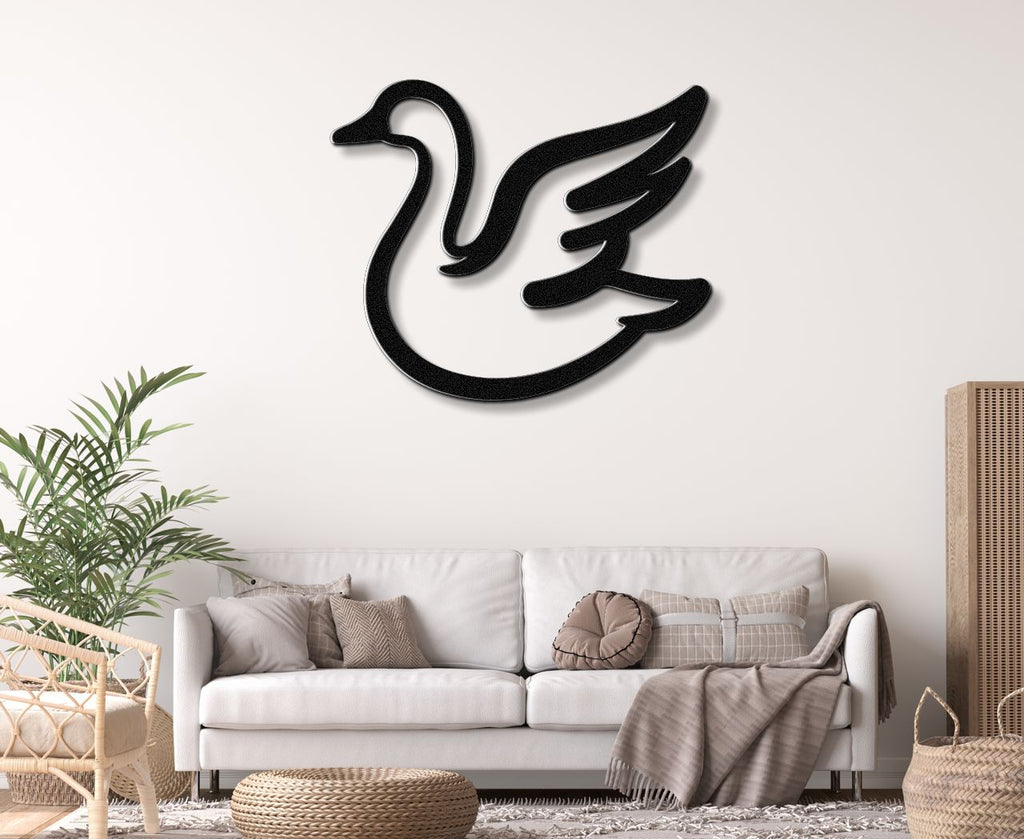 Goose Metal Wall Art