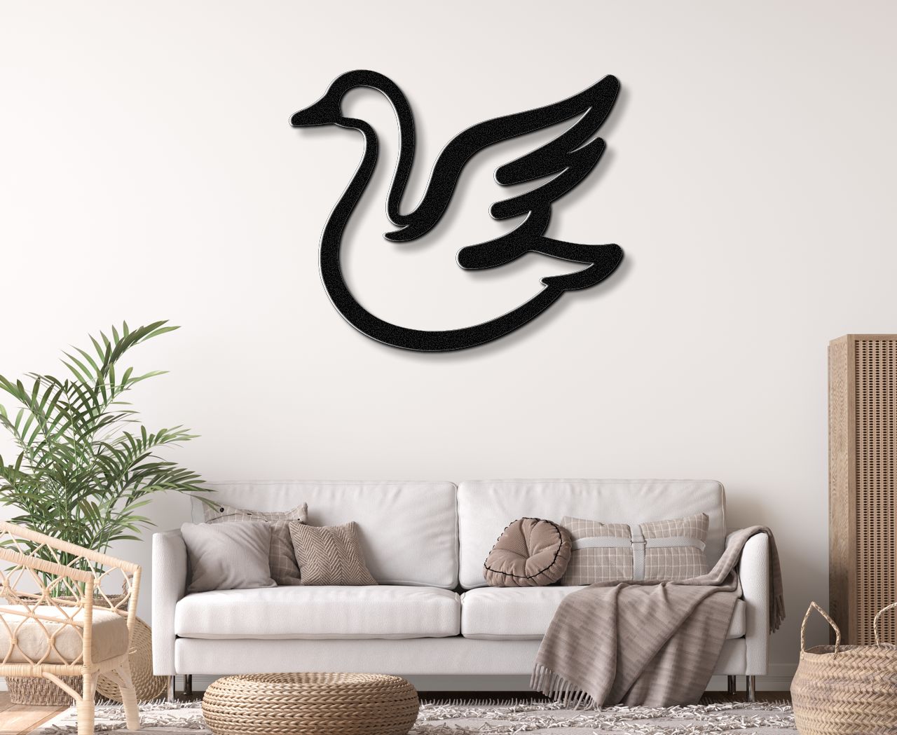 Goose Metal Wall Art