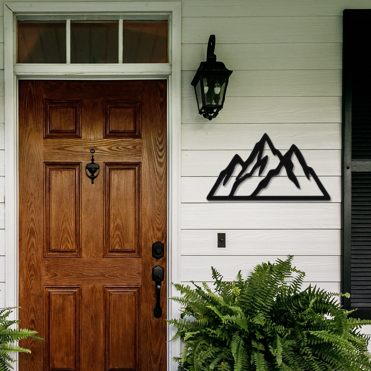 Mountains Metal Wall Art