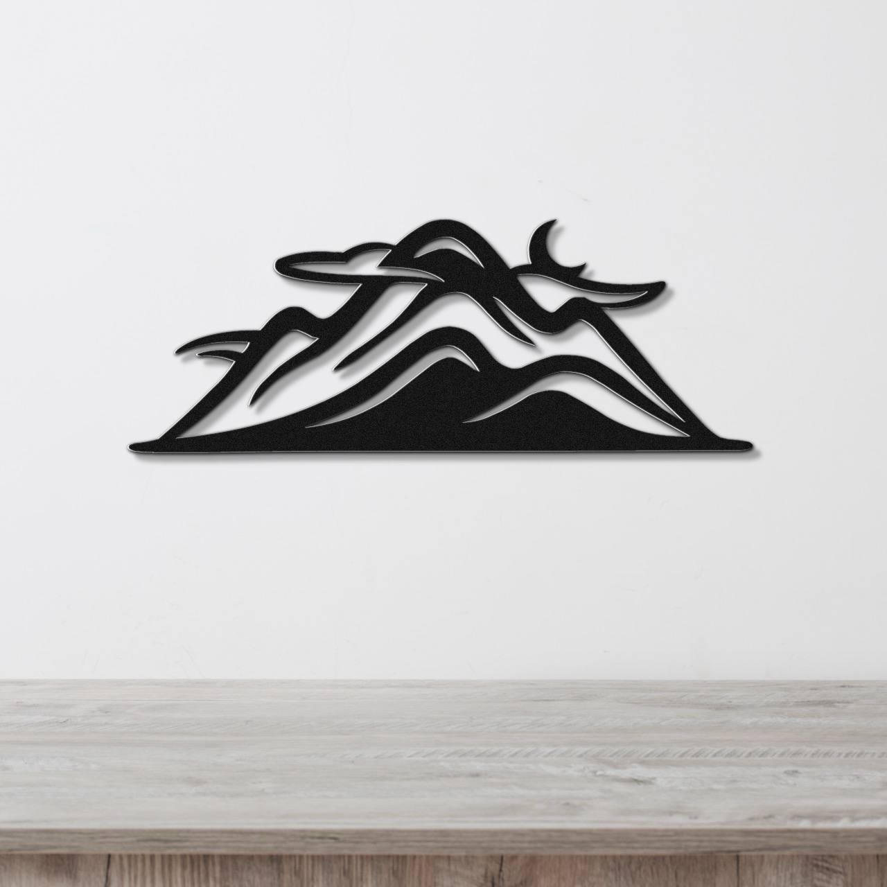 Mountains Metal Wall Art