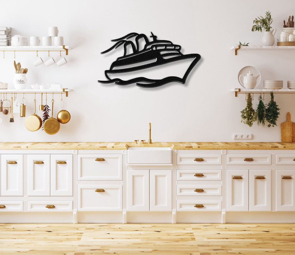 Cruise Ship Metal Wall Art