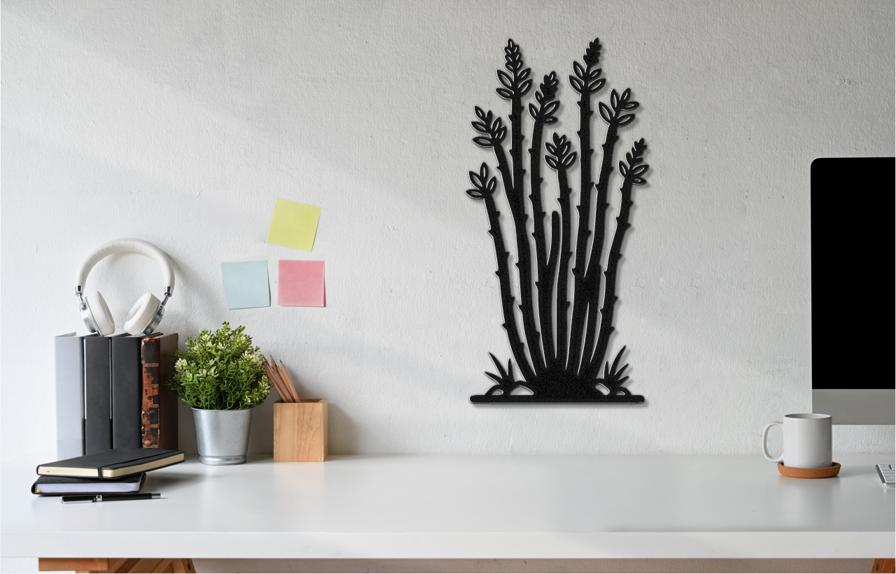 Ocotillo Metal Wall Art