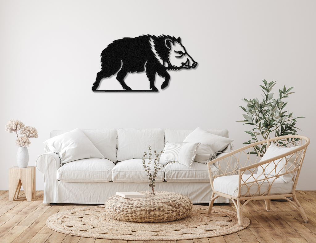 Javelina Metal Wall Art