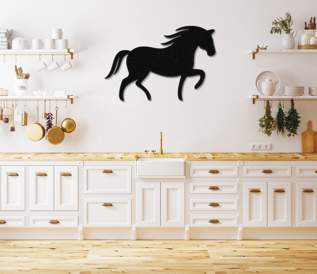 Horse Metal Wall Art