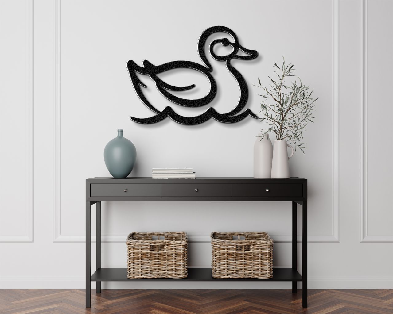 Duck Metal Wall Art