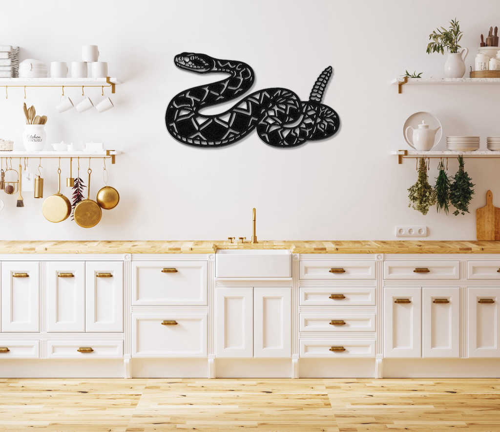 Snake Metal Wall Art