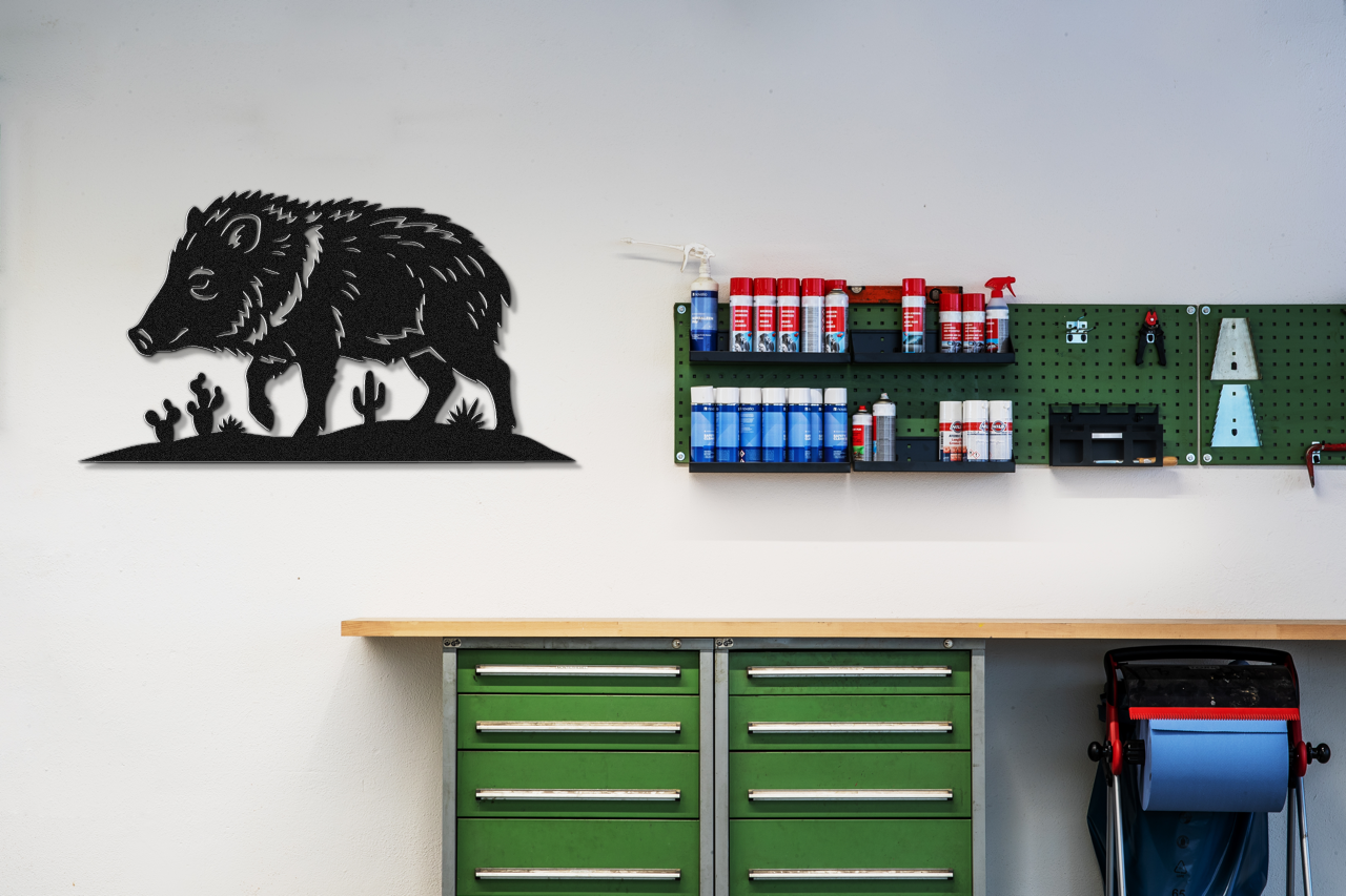Javelina Metal Wall Art