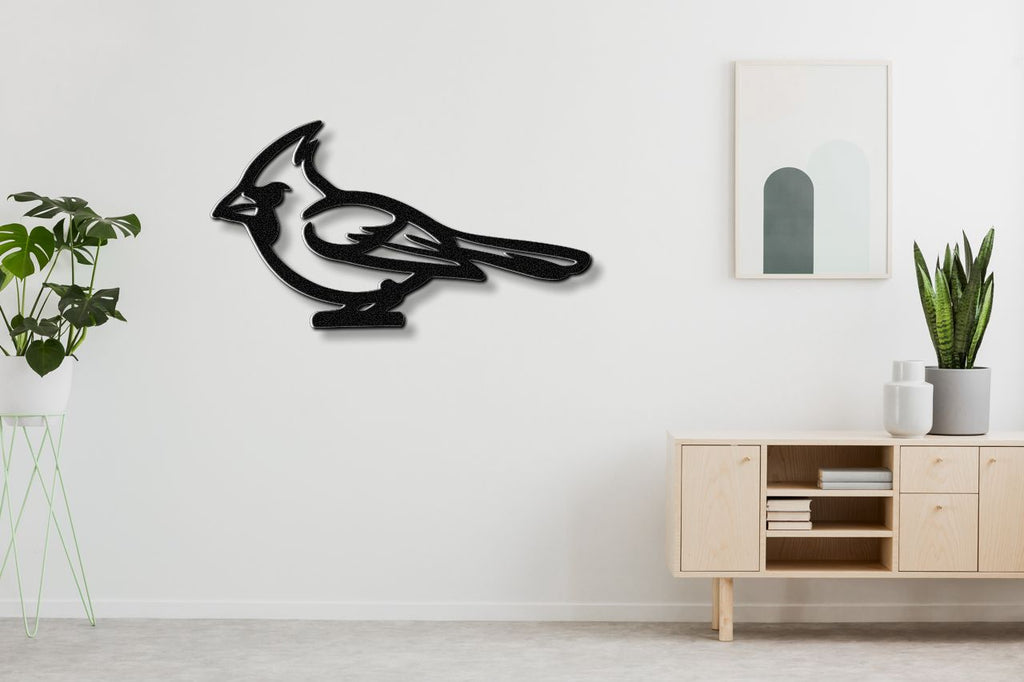 Cardinal Metal Wall Art
