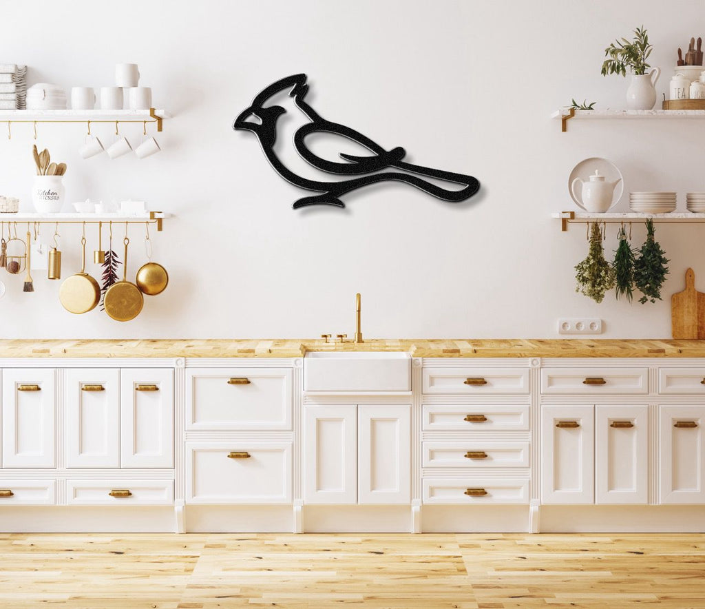 Cardinal Metal Wall Art