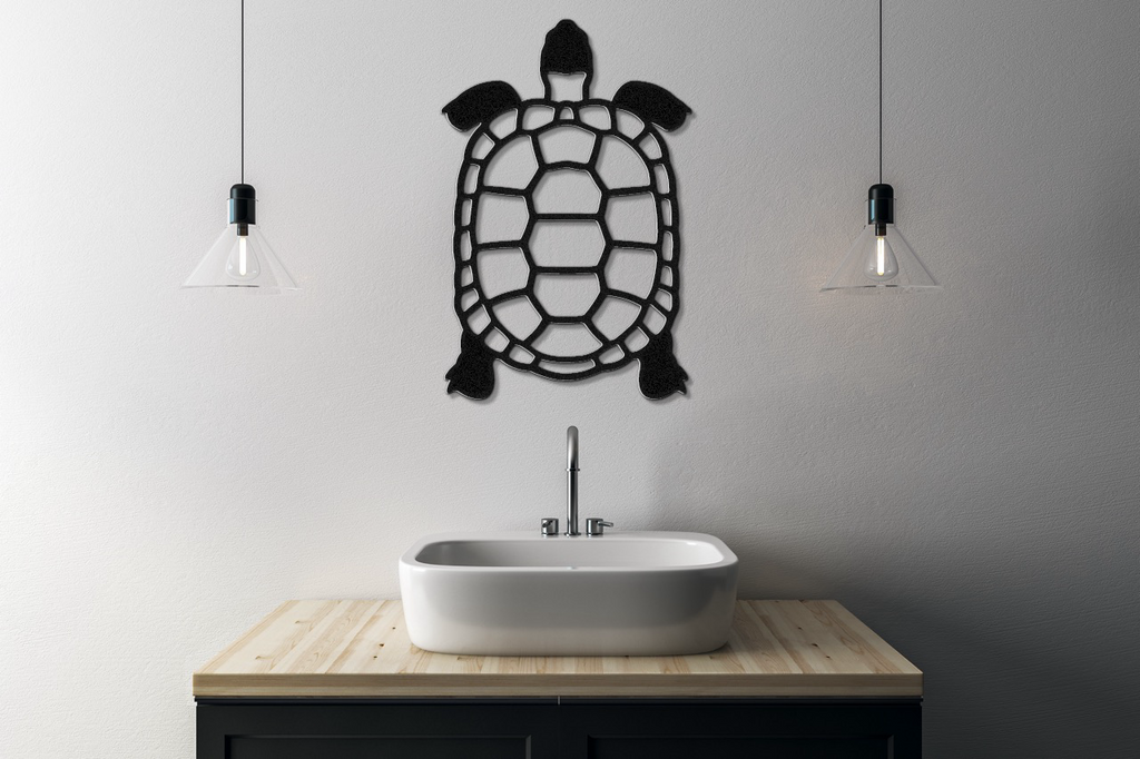 Tortoise Metal Wall Art