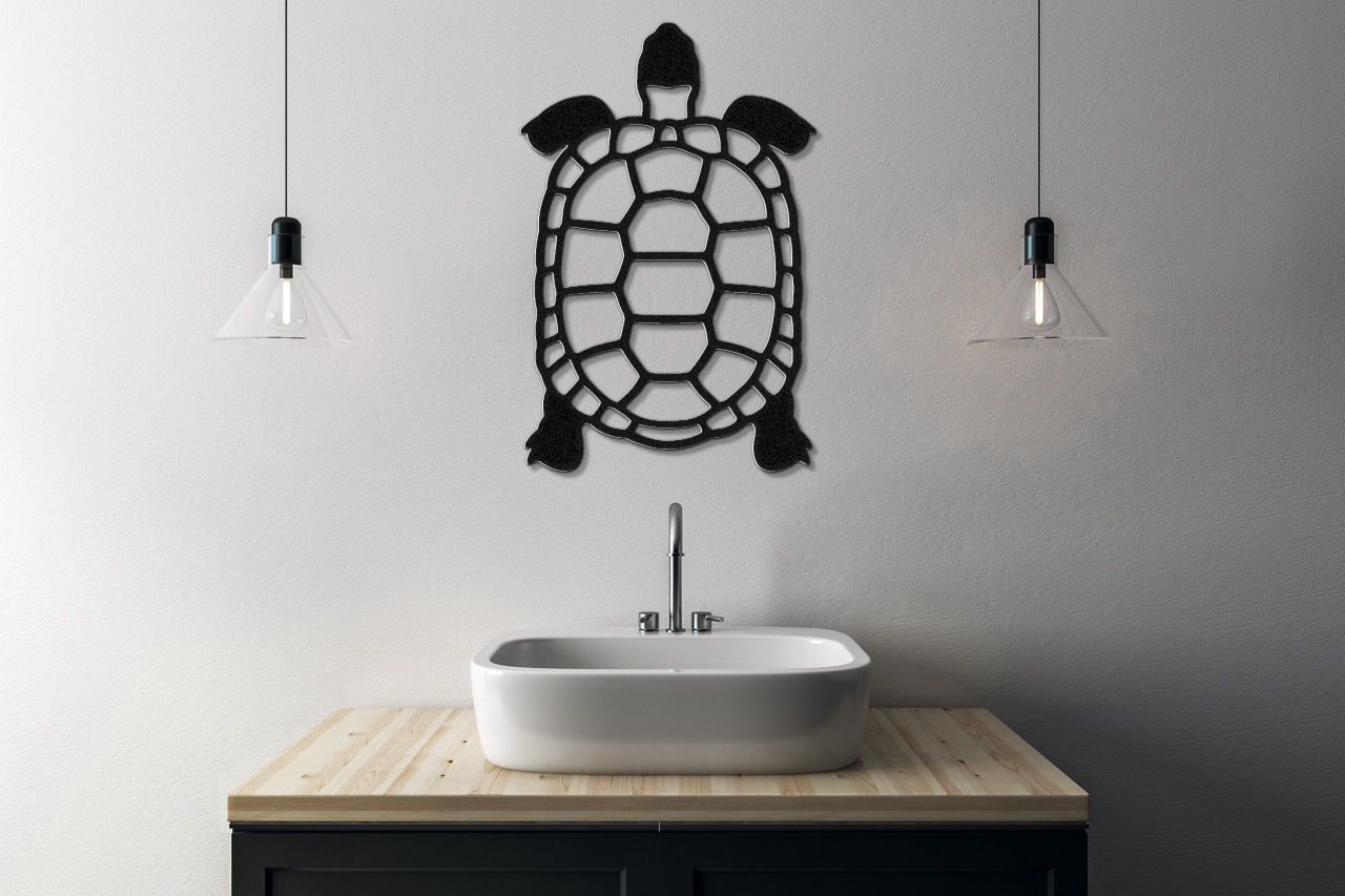 Tortoise Metal Wall Art