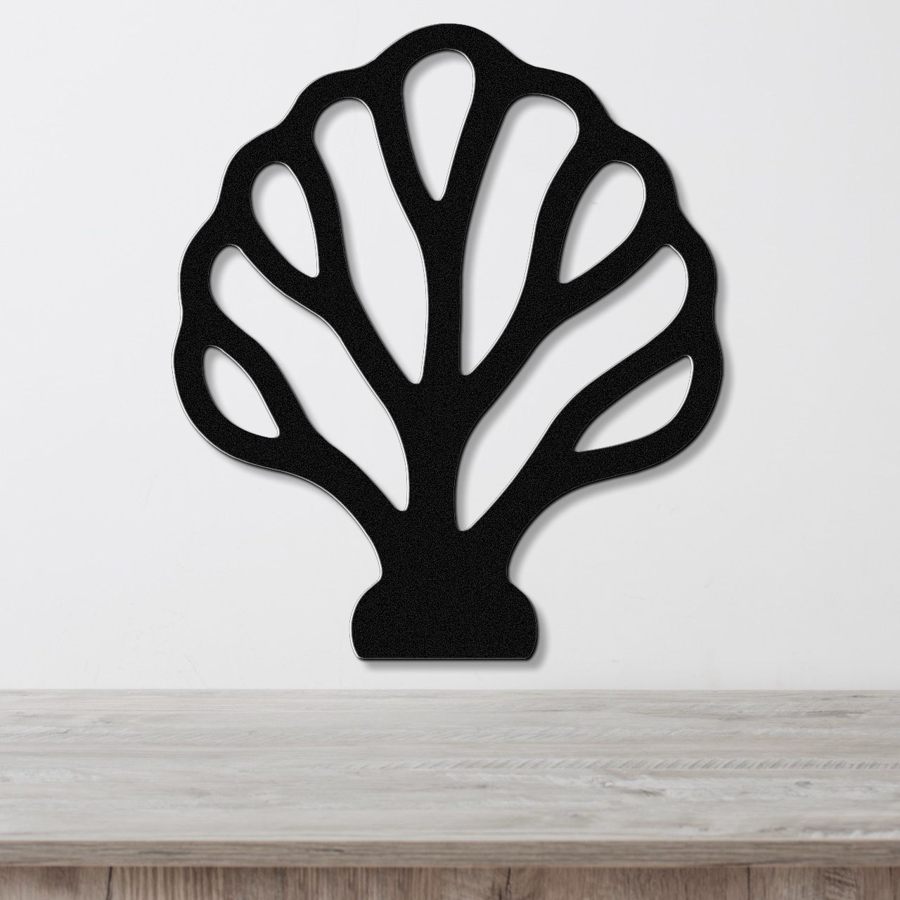 Fan Coral Metal Wall Art