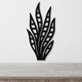 Snake Plant Metal Wall Art