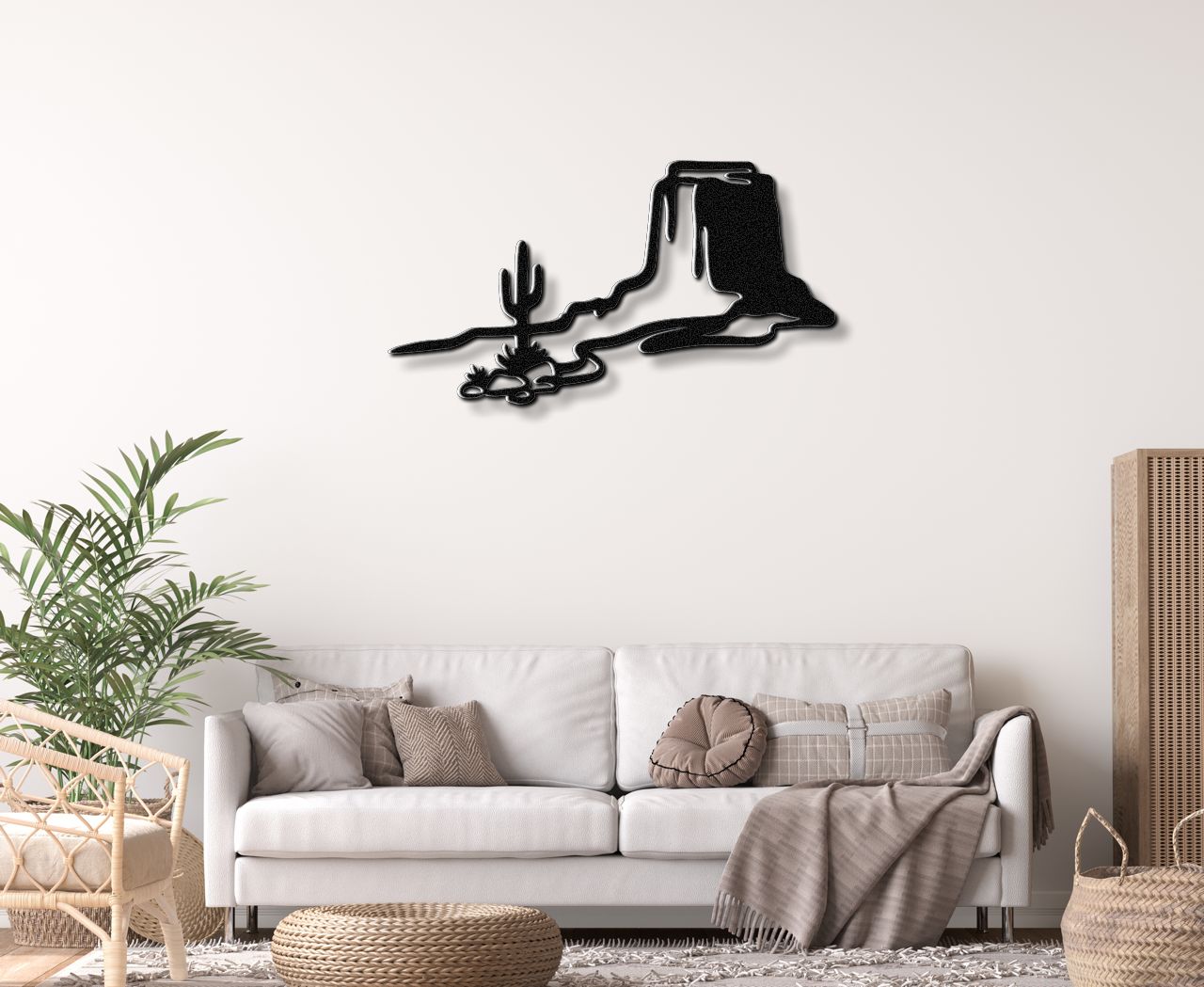 Desert Mesa Metal Wall Art