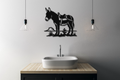 Burro Metal Wall Art