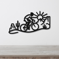 Arizona Cycling Metal Wall Art