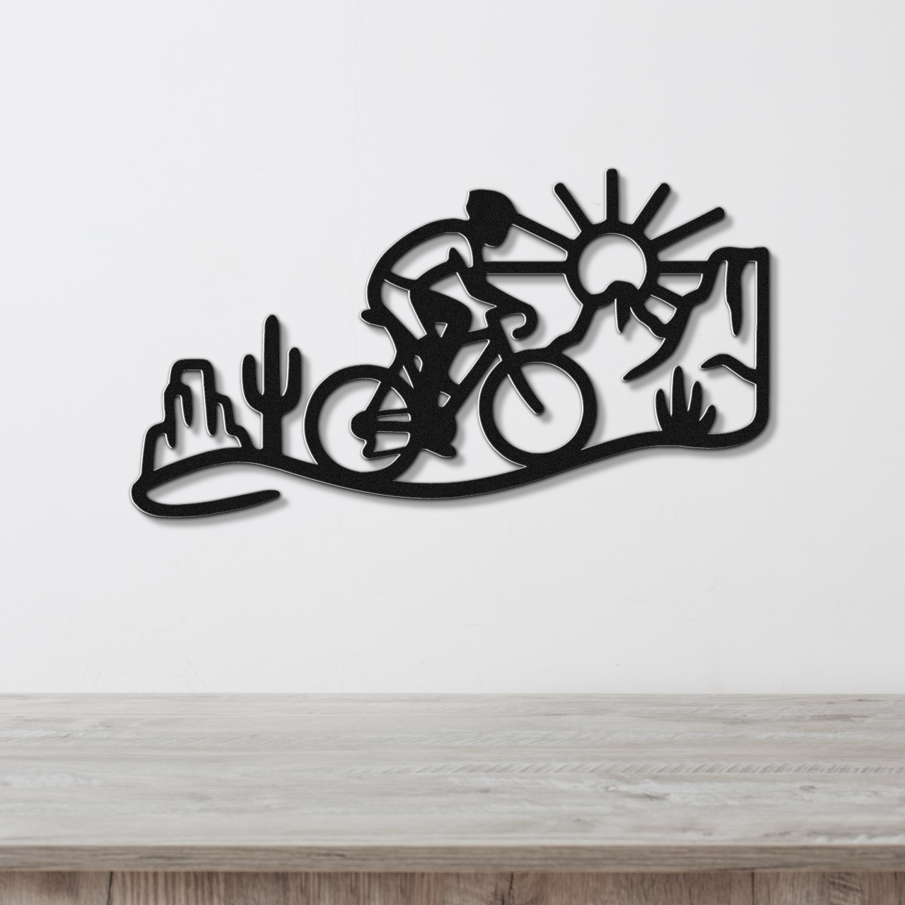 Arizona Cycling Metal Wall Art