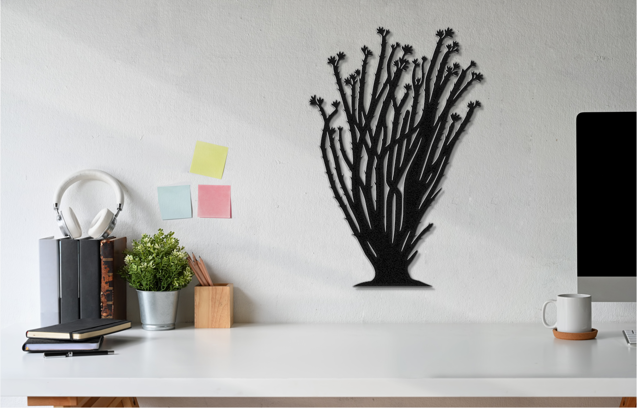 Ocotillo Metal Wall Art