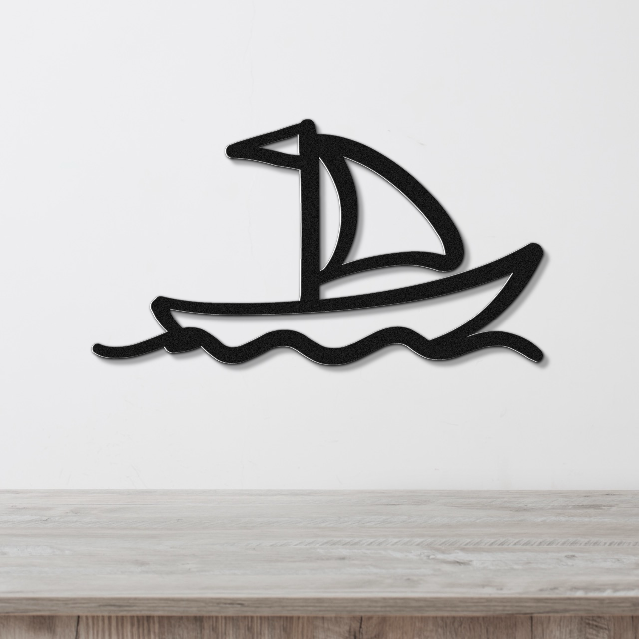 Sailboat Metal Wall Art