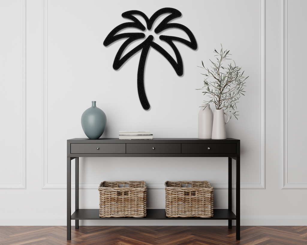 Palm Tree Metal Wall Art