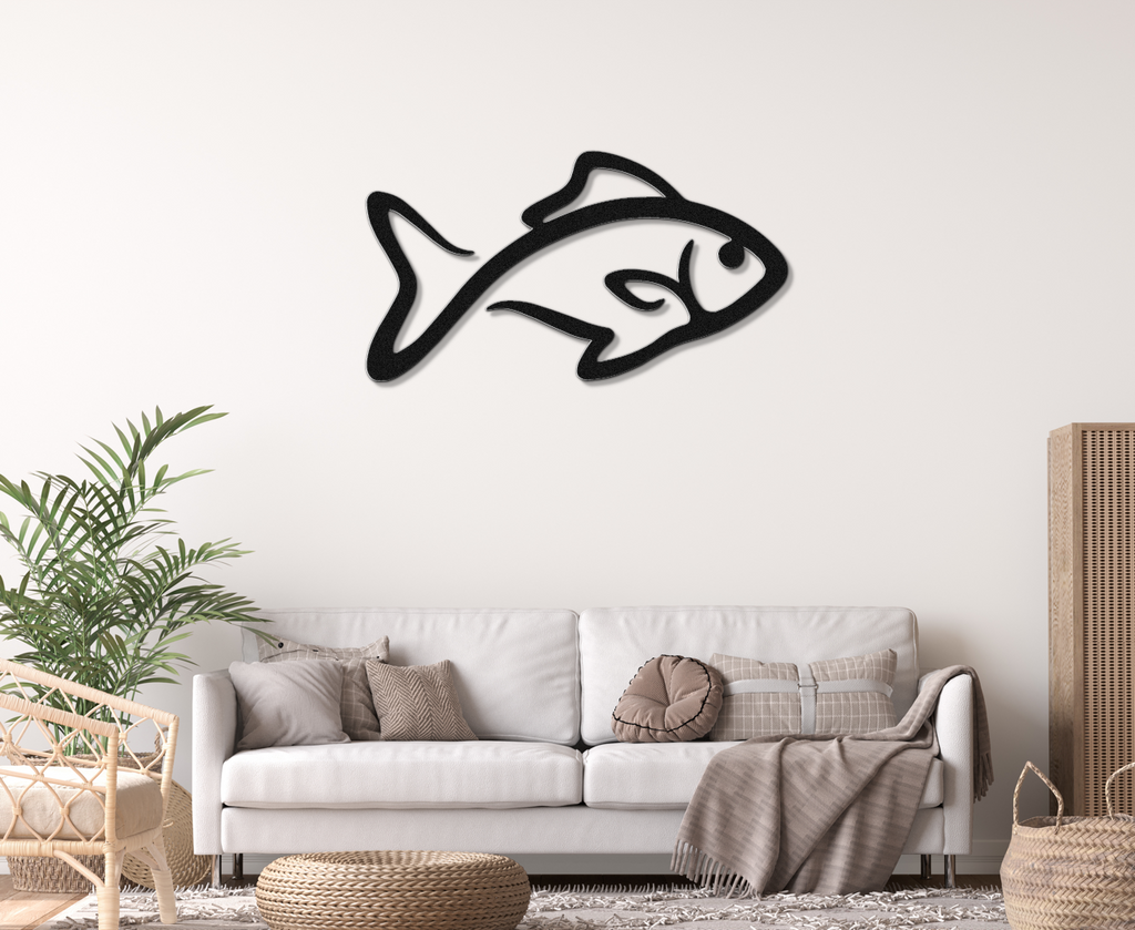 Fish Metal Wall Art