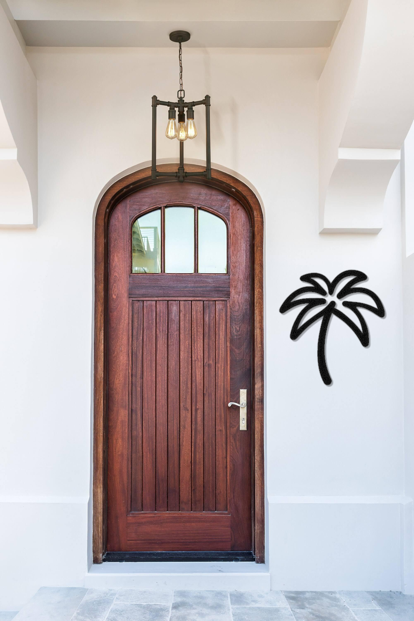 Palm Tree Metal Wall Art