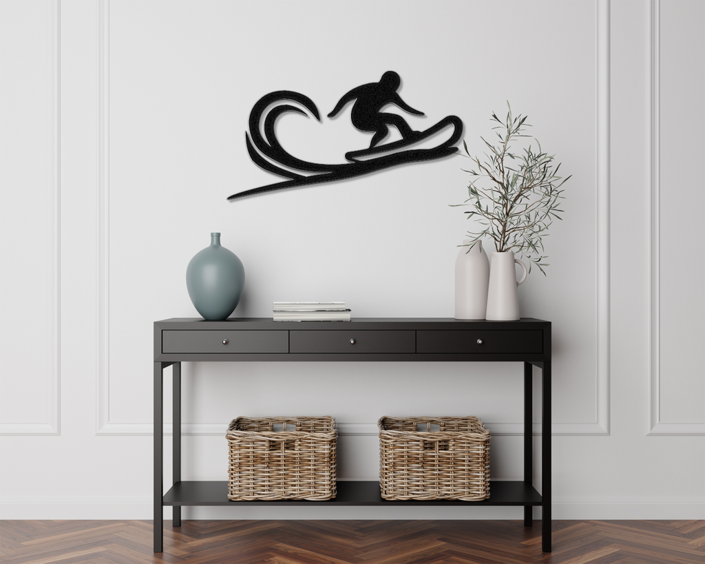 Snowboarding Metal Wall Art