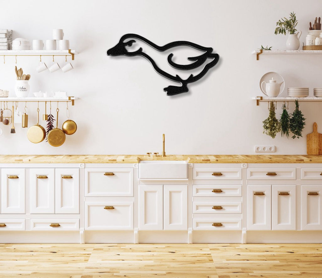 Goose Metal Wall Art