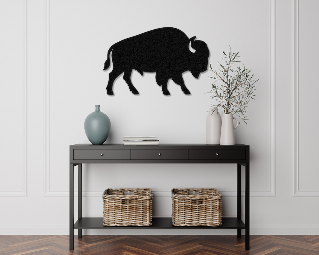Buffalo Metal Wall Art