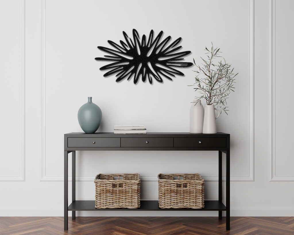 Sea Urchin Metal Wall Art