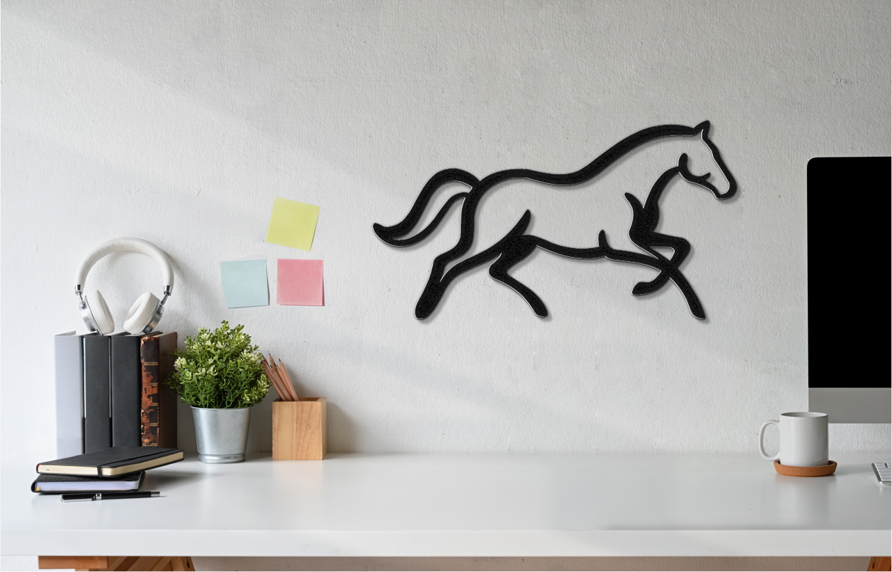 Horse Metal Wall Art