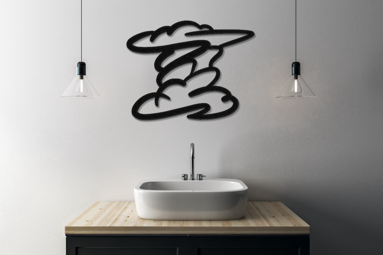 Cloud Metal Wall Art
