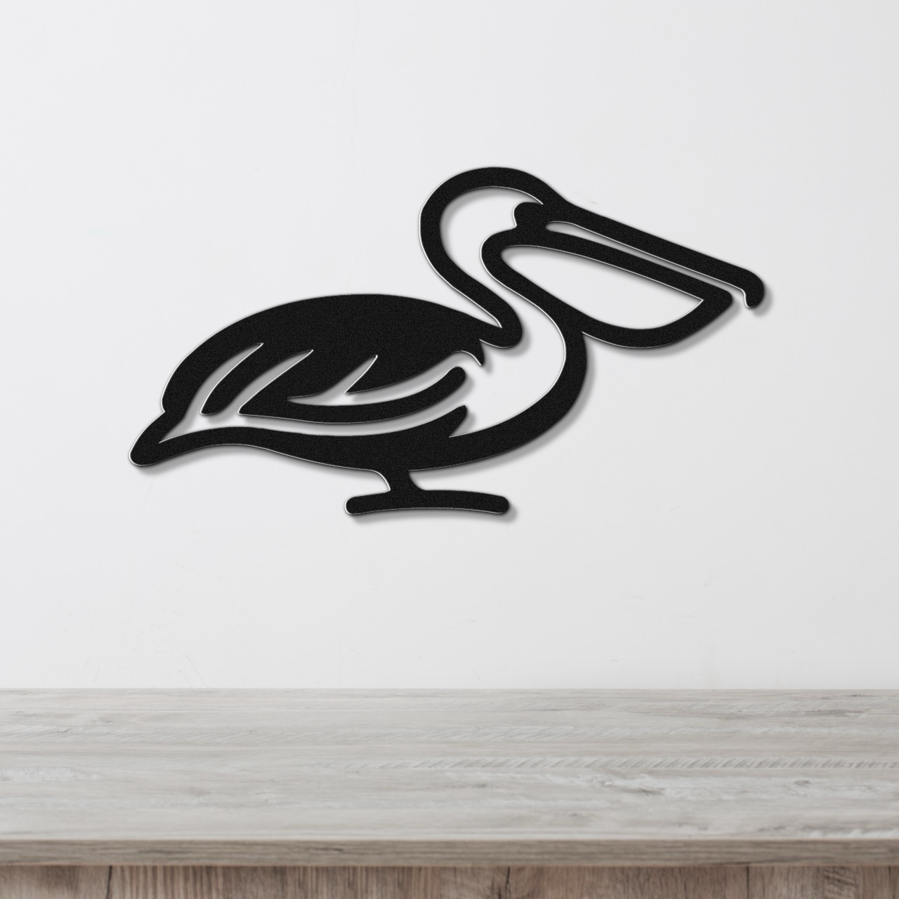 Pelican Metal Wall Art