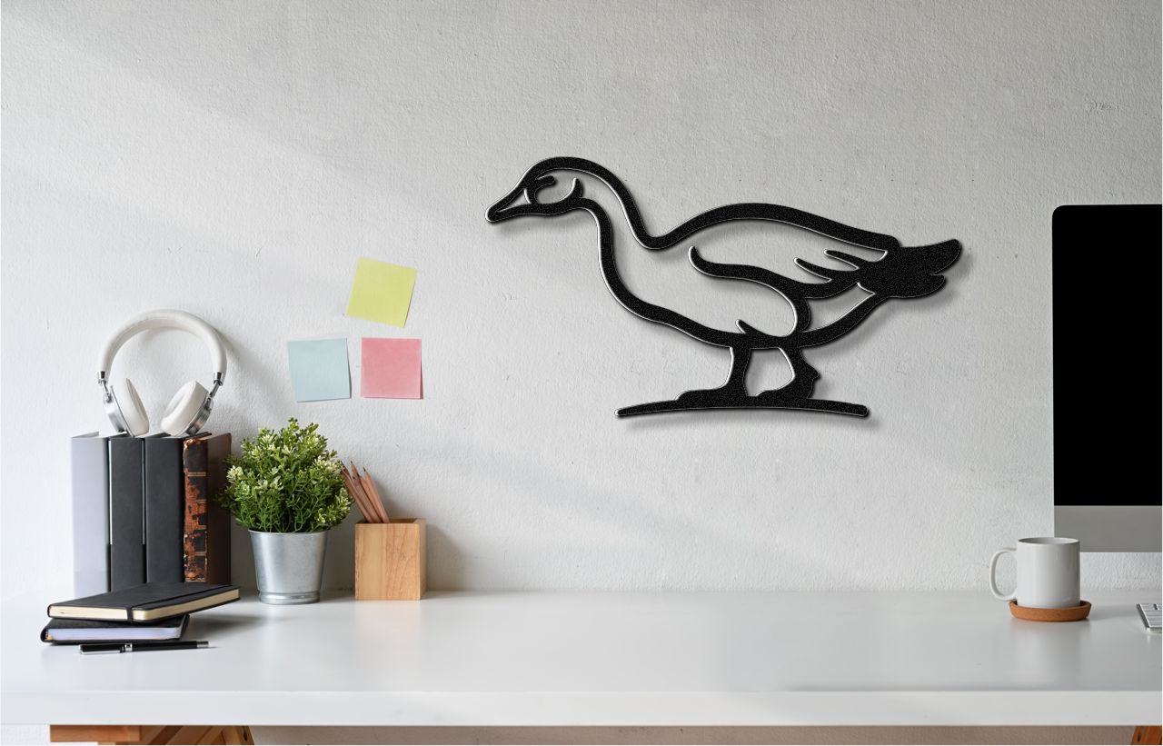 Goose Metal Wall Art
